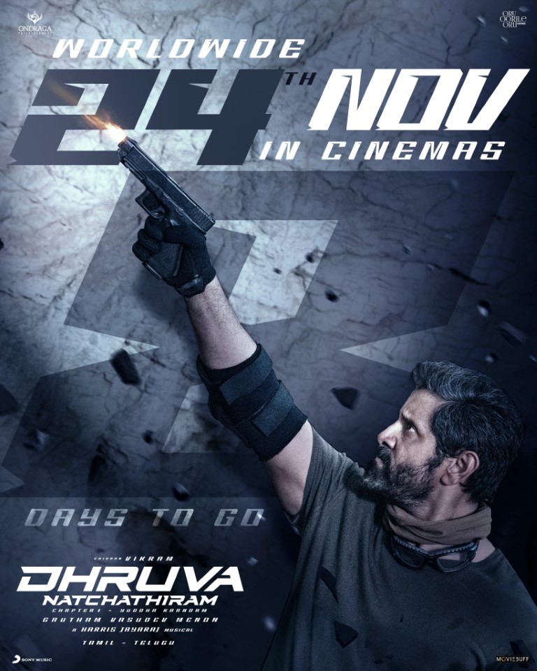 Dhruva Natchathiram Chapter 1: Yuddha Kaandam afişi