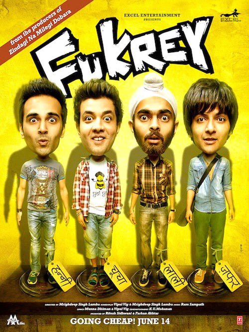 Fukrey 2013 Full Komedi Filmi